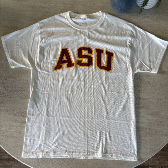 ASU Arizona State University White T-Shirt from Champion Men’s Large - Picture 7 of 8